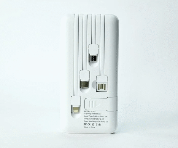 Power Bank 10000 Mah (White)