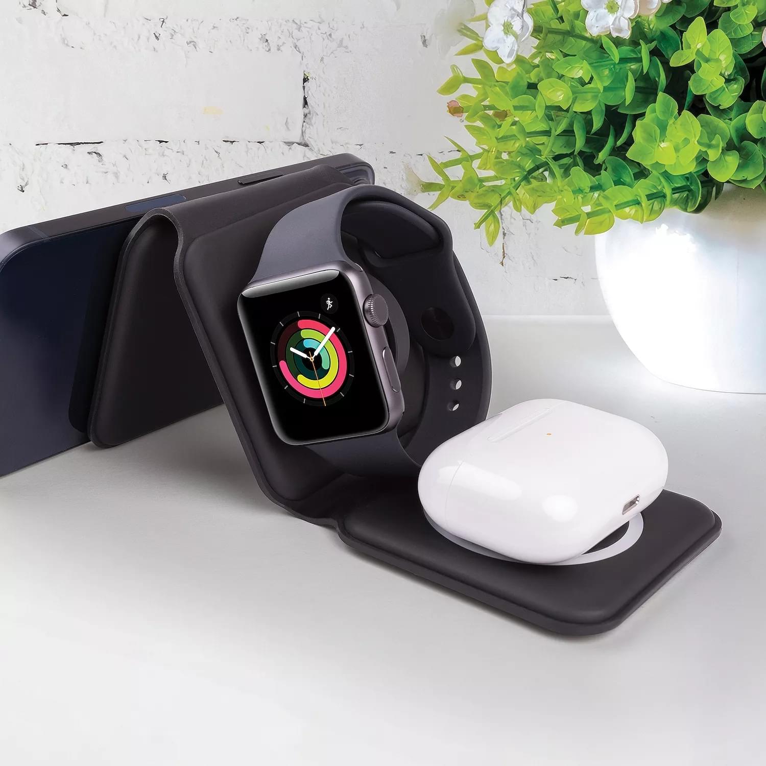 O-LONNIE Original 3 in 1 Foldable Magnetic Wireless Charger 15W
