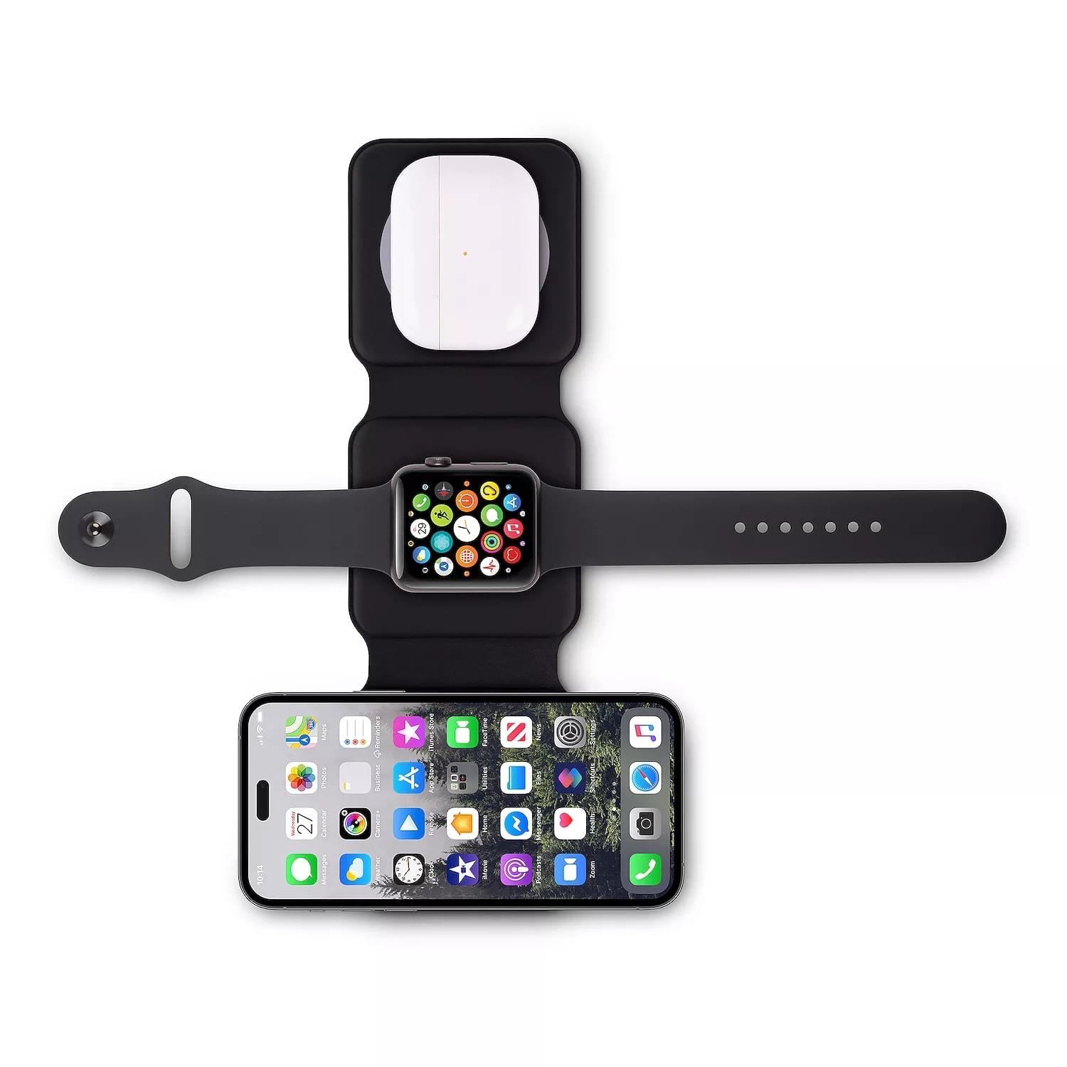 O-LONNIE Original 3 in 1 Foldable Magnetic Wireless Charger 15W